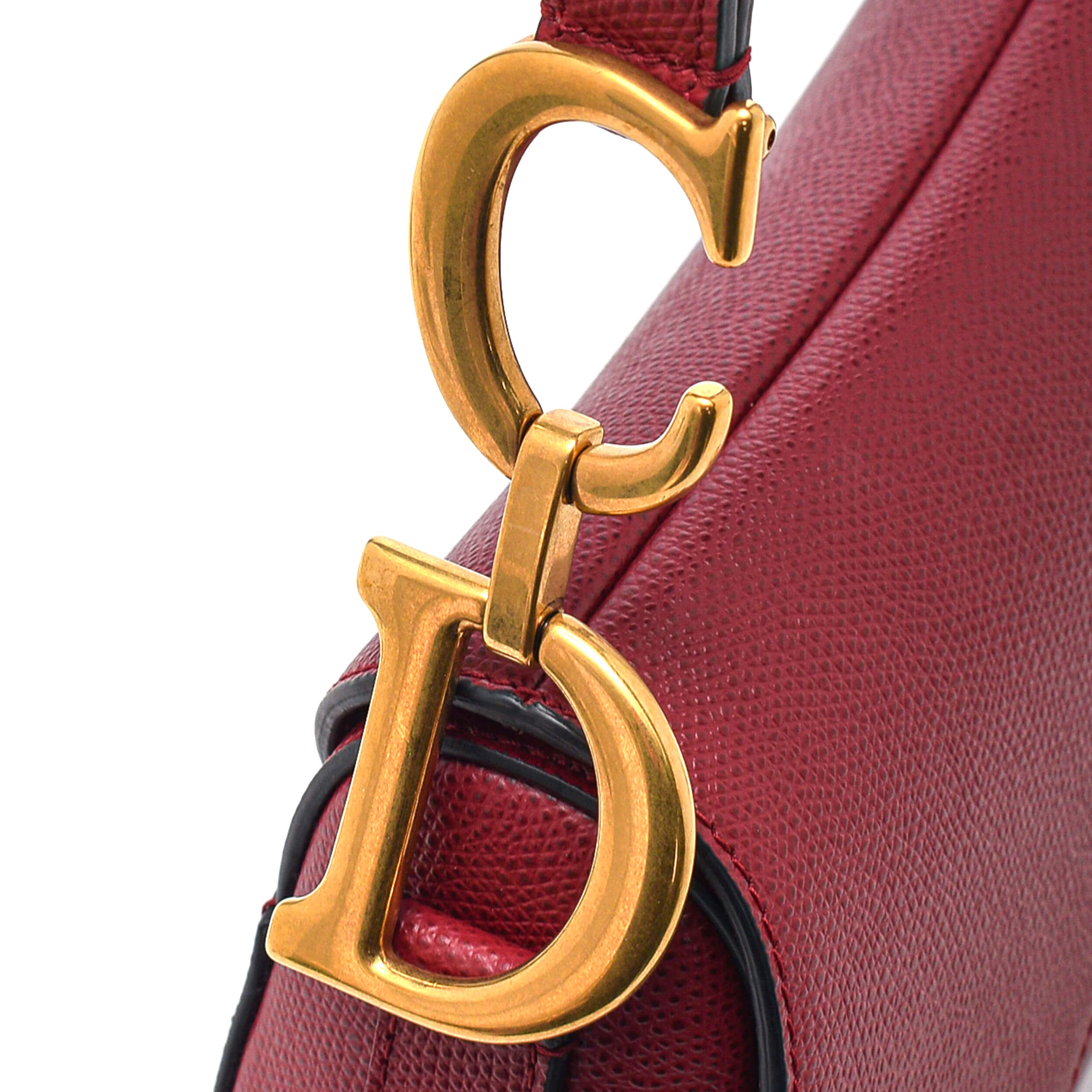 Christian Dior - Bordeaux Saddle Medium Bag